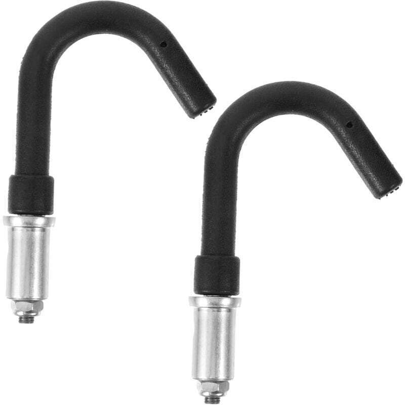 Ulisem 2er-Pack Leiter-Wandhaken – Leiter-Wandhalterung – Dachrinnen-Wandstabilisator – Teleskopleiterhaken – Zubehör für Verlängerungsleitern –