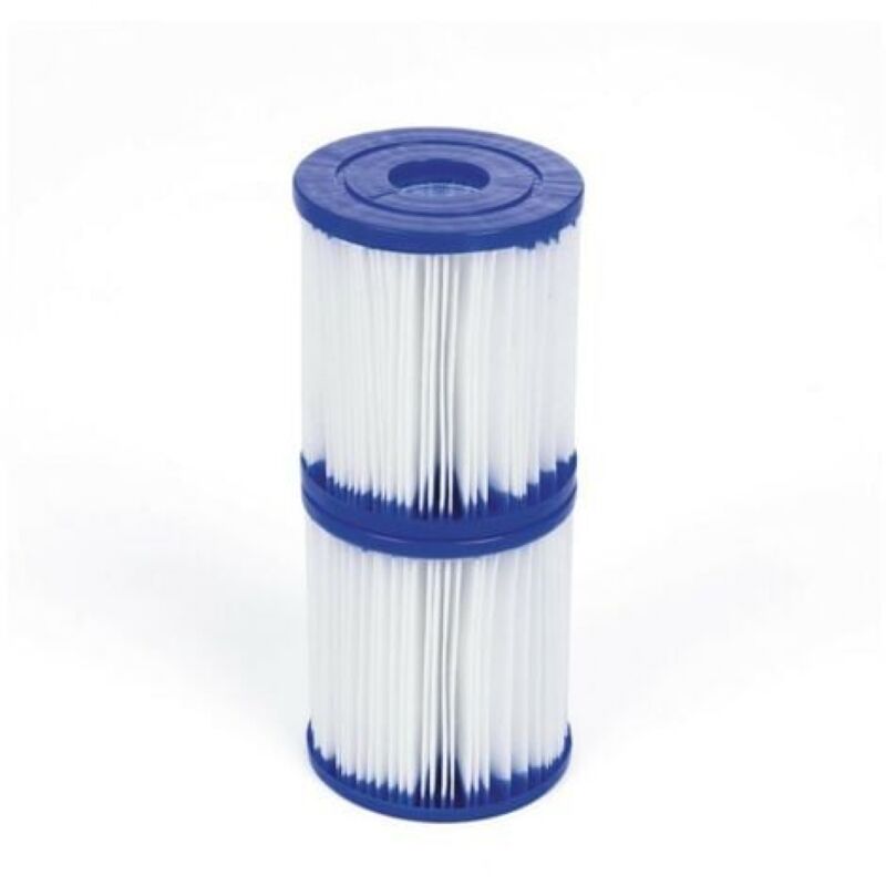 Ulisem - Bestway 58093 2er-Pack Typ i Kartuschen, Bestway 58093 Typ i Kartuschen, Filterkartusche