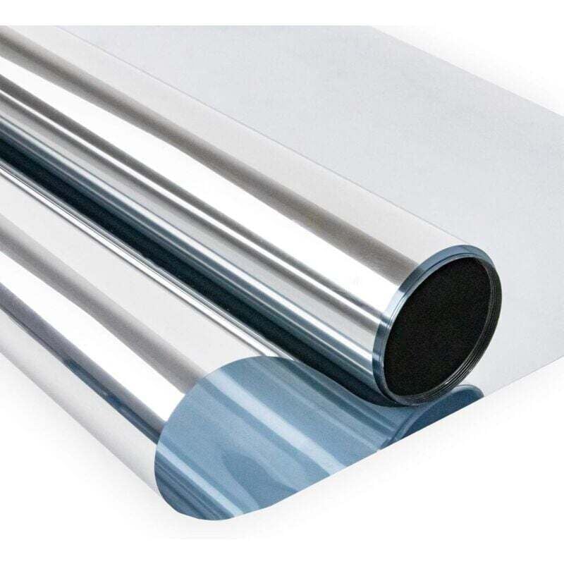 Fensterfolie, Sichtschutz, Spiegelfolie, Einwegfenster, Hitzeschutz, UV-Schutz, Sichtschutz für Fenster, Büro, Zuhause, Geschäft, 40 × 300 cm - Ulisem