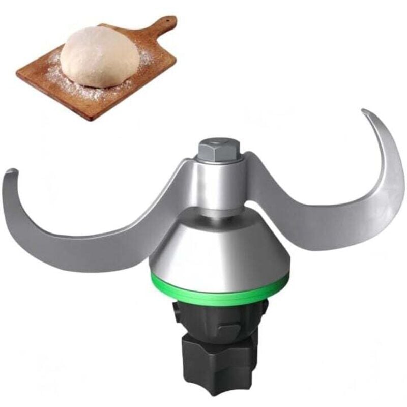 Ulisem Teigmesser für Thermomix Bimby TM5 TM6, Teigmixer-Klingenmesser für Thermomix TM 5 TM 6, geeignet zum Kneten von Brot