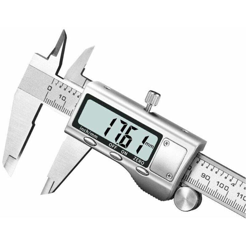 Ulisem Digitaler Werkstatt-Messschieber 150 mm, IP20 – Modell 1300EAPB – Präzisions-Messwerkzeug für die Werkstatt – Mehrere Messeinstellungen –
