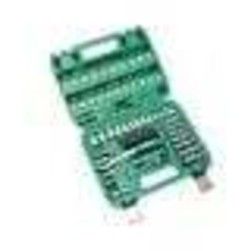 UlisemDIY Werkzeugset, 53-teiliges Werkzeugset, Autoreparaturset, multifunktionaler Organizer mit Aufbewahrungsbox, Grün