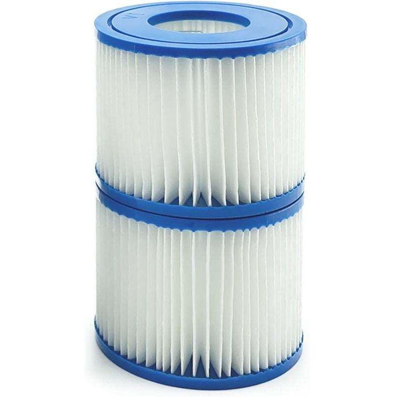 UlisemFiltre VI Kartusche für Bestway Spa, Ersatzfilterkartuschen für Miami Vegas Monaco BW58323, für Bestway 58239 (2 Stück)