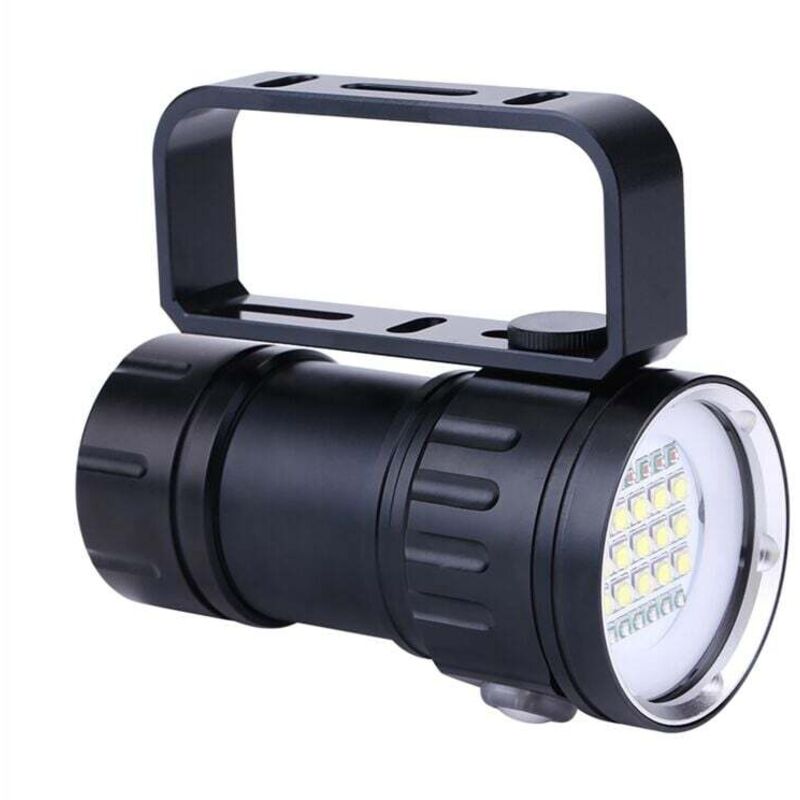 IPX8 18000lm 500M Tauchen Taschenlampe Wasserdichte Lampe Outdoor - Ulisem