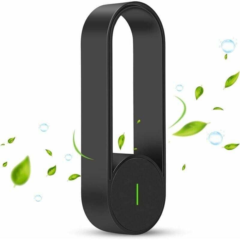 UlisemRemise Mini-Luftreiniger, tragbarer Luftreiniger mit negativem Ionengenerator, kleiner USB-Luftfilter für Auto, Schlafzimmer, Zuhause, Büro –