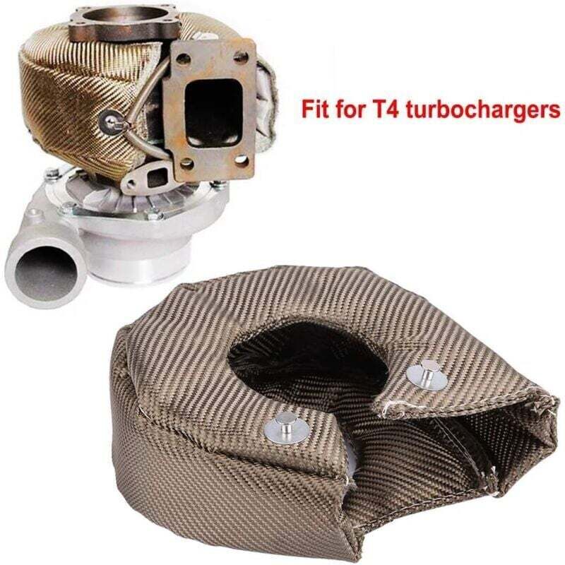 UlisemTurbo Blanket Wärmeschutzdecke Barriere Turboladerdecke für T4 A Turbolader
