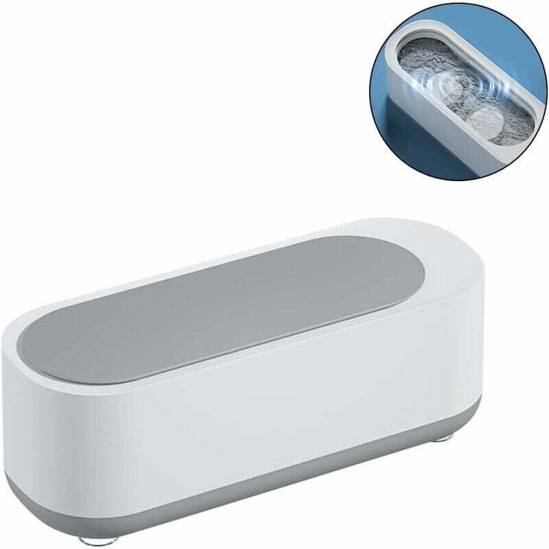 300 ml Ultraschallreiniger, Ultraschallreiniger, Ultraschallablage für Zahnersatz, Halskette, Ringe, Uhr, Geschirr, Münzen
