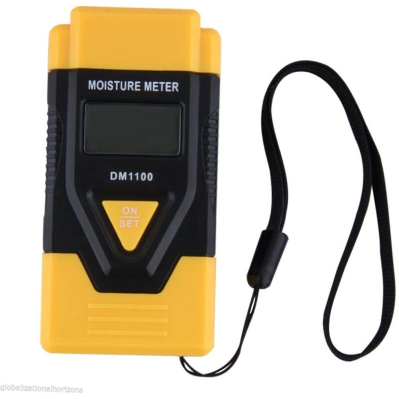 Umgebungstemperaturmessung Hygrometer Feuchtigkeitsmesser Anzeigesensor für Holz Brennholz Papier Karton Gehärtete Materialien