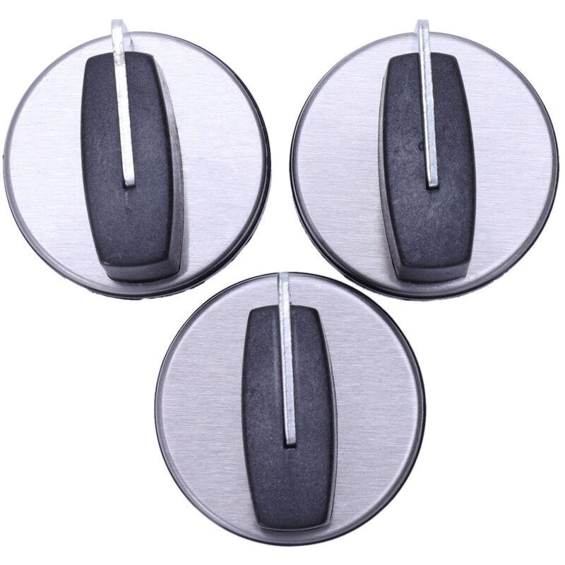 Tlily - Universal Brennerteile Knöpfe Backofen Drehschalter Steuerschalter Gasherd 3 Stk