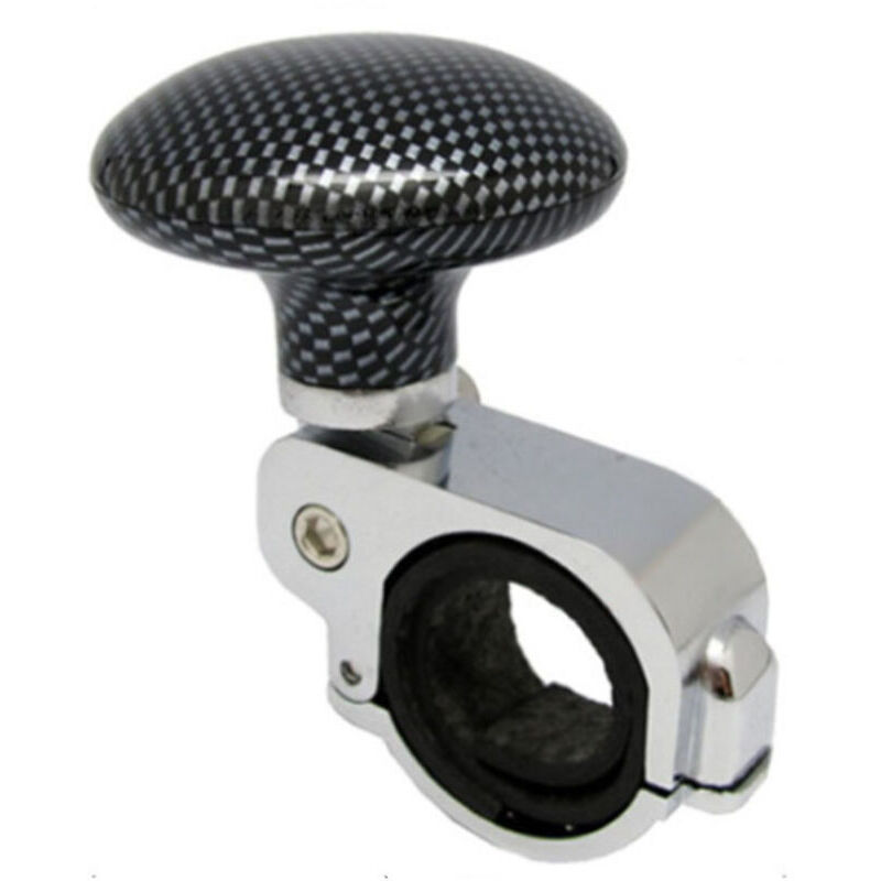 KZQ - Universal-Lenkrad-Kugelgriff, Booster-Griff, Power-Spinner-Hilfsgriffsteuerung für Auto, Fahrzeuginnenraum, Lenkrad