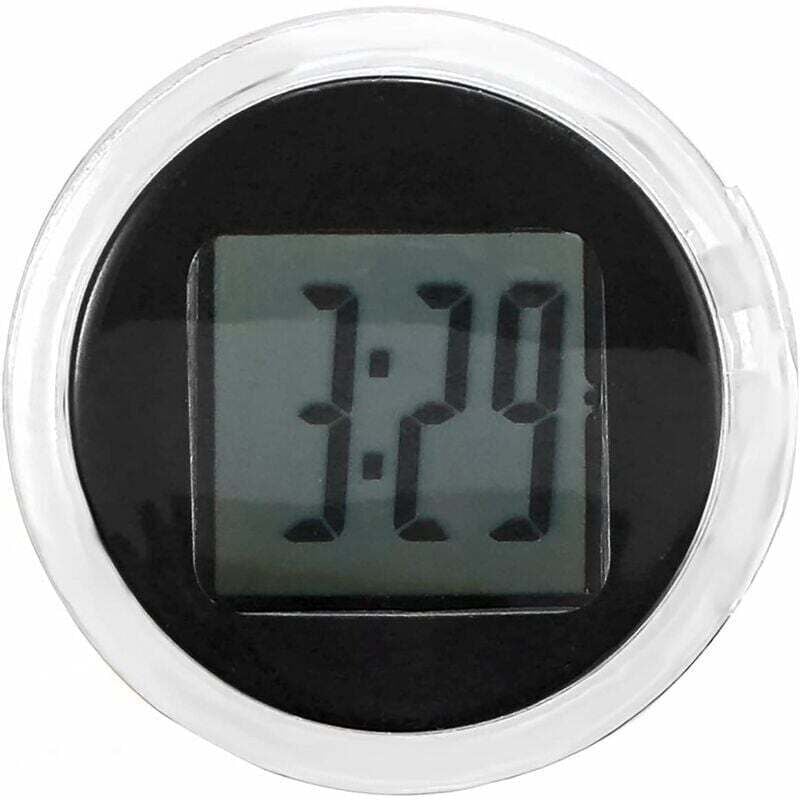 Universal Mini Motorrad Uhr Uhr Wasserdicht Stick-On Motorrad Digital Uhr Dia. 1,1 '(2 stücke), von DEBUNS