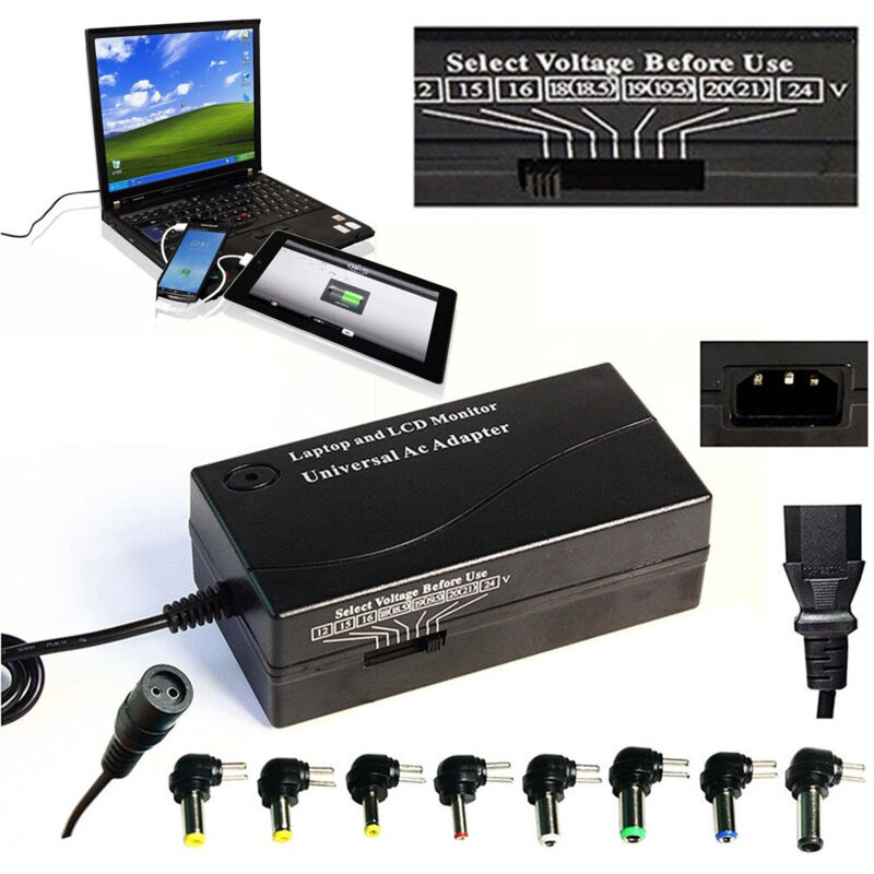 Trade Shop Traesio - Trade Shop - alimenter universal 70 watt notebook casa universale notebook caricabatterien -