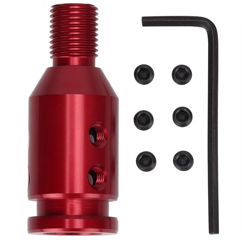 Zoternen - Universal-Schaltknaufadapter für Autos, Universal-Schaltknaufadapter für Autos, für 12 x 1,25 gewindelosen Schalthebel
