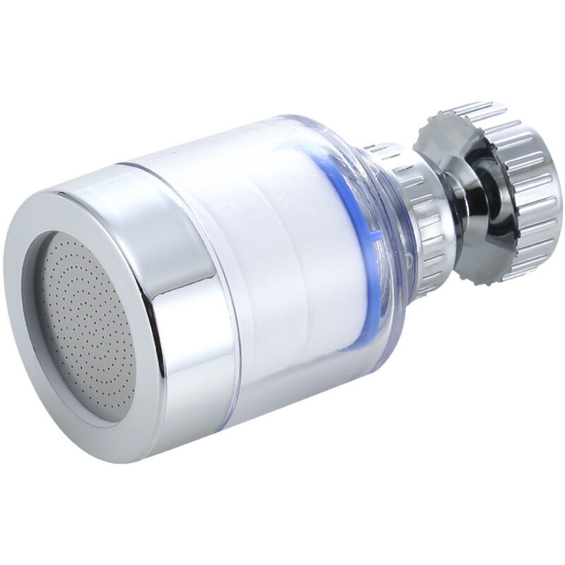 Fitags - Universal-Spritzfilter-Wasserhahn – Spültischarmatur – 360° drehbarer Wasserhahnkopf – Wasserfilter – Küchenzubehör
