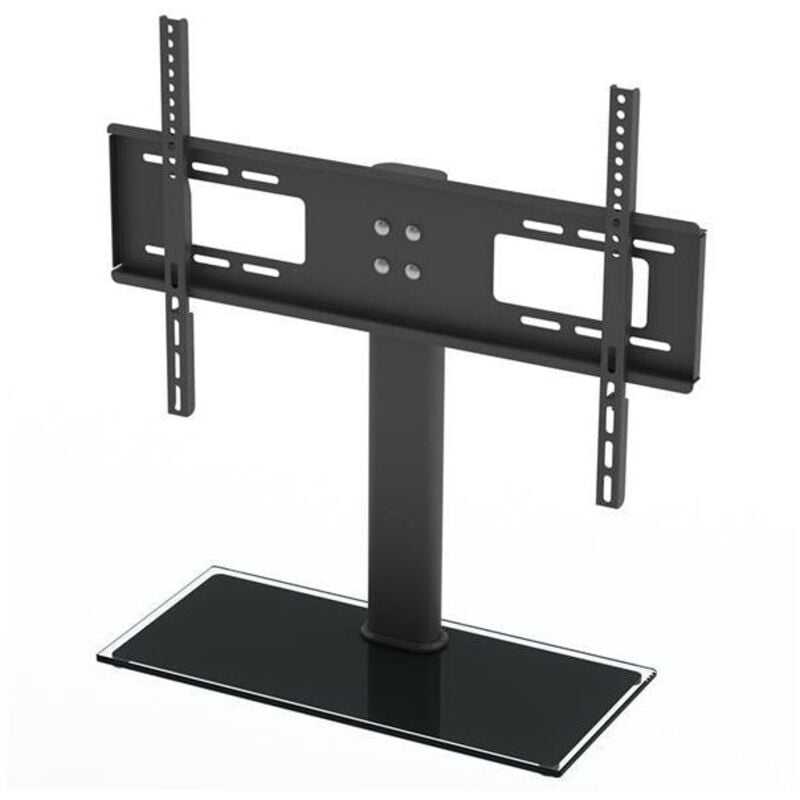 Universal-TV-Ständer, TV-Halterung auf Sockel für 32 bis 55 Zoll LCD/LED/Plasma-Fernseher und verstellbare Höhe mit maximaler Belastung 40 kg, max.
