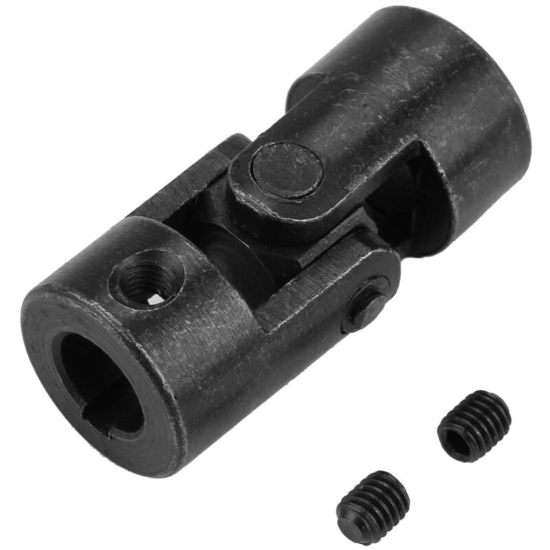 Universalgelenk, 10 x 20 x 45 mm, U-förmiges Gelenk, DIY-Wellenkupplung, Motorverbinder, Universal-Lenkgelenk mit Keilnut