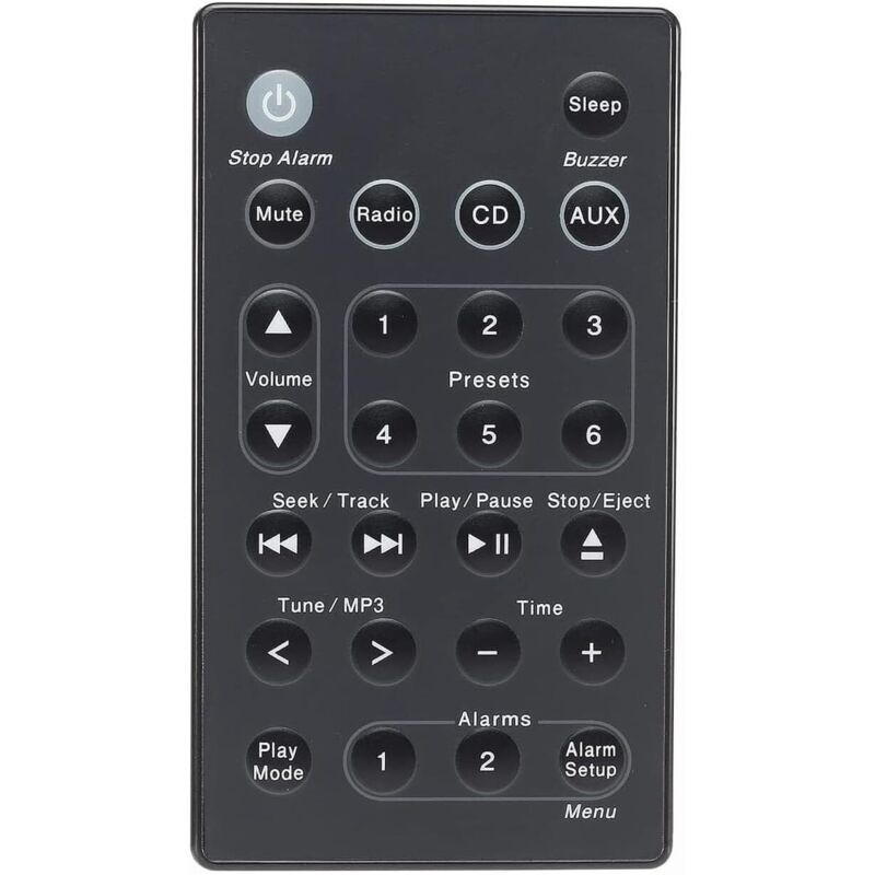 Universelle Ersatzfernbedienung von Bose für das Bose SoundTouch Wave Musik-Radiosystem (Generationen 1, 2, 3 und 4) (Batterien nicht enthalten)