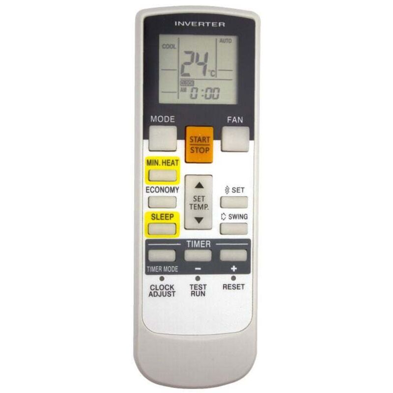 Universelle Fernbedienung für die Fujitsu AR-RAH1U Klimaanlage. Zubehör für mobile Klimaanlagen.