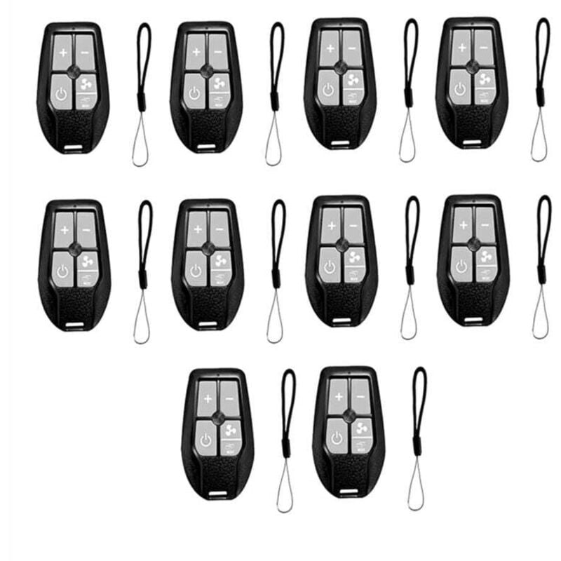 Universelle Fernbedienung für Klimaanlagen X900, kompatibel mit allen gängigen Marken und Modellen von Klimaanlagen, 10er-Pack