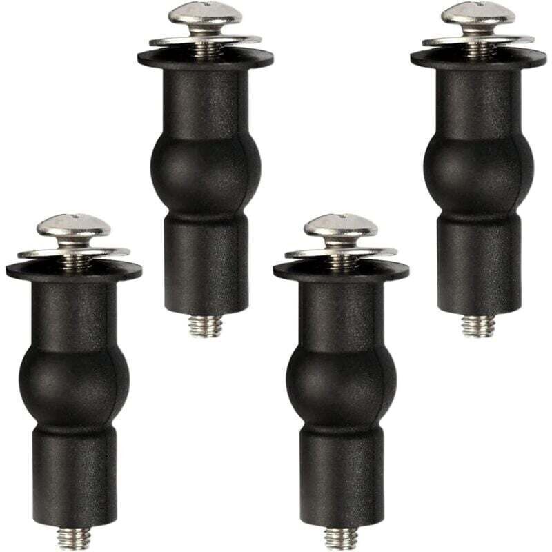 Universelle WC-Sitz-Befestigungsscharniere, Gummibefestigungsanker für WC-Deckel, WC-Sitz-Befestigungsschrauben, WC-Sitz-Scharniere, Muttern, Bolzen,