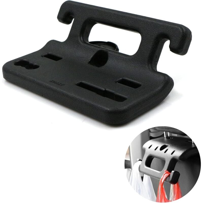 Universeller Autositz-Haken, Autositz-Organizer-Haken – Tasche, Geldbörse, Stoff, Lebensmittelaufbewahrungshaken mit Anti-Wackel-Armlehnenfunktion