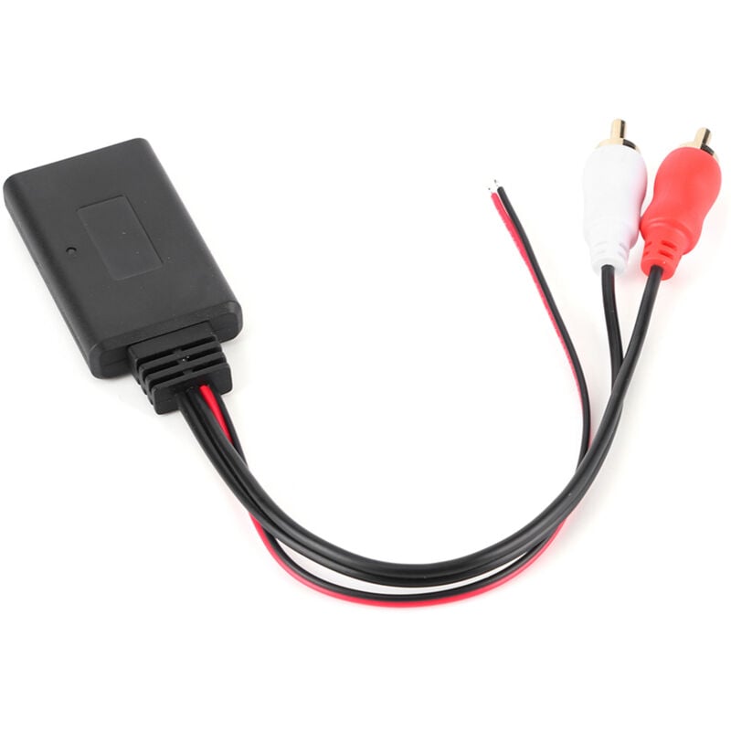 Universeller drahtloser Bluetooth-Moduladapter mit AUX-Audio- und 2 RCA-Aux-Kabelanschluss für Autoradios