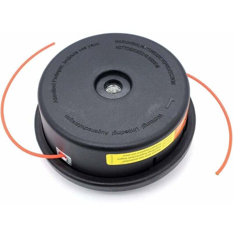 Universeller Rasentrimmer-Fadenkopf für Stihl AutoCut 25-2, M10 x 1,25 LHF Mähkopf 2,4 mm rund für STIHL FS80 FS81 FS85 FS86 FS87 FS100 FS106 FS108