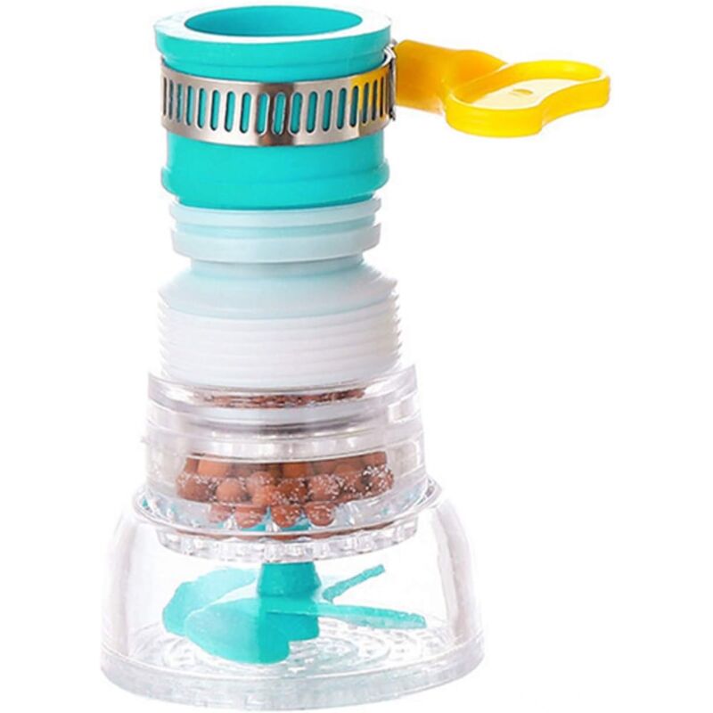 Universeller Spritzfilter-Wasserhahn, universeller Heim-Küchen-Wasserhahn, Wasserreiniger, Wasserhahn-Filter, spritzwassergeschützt für Küche und