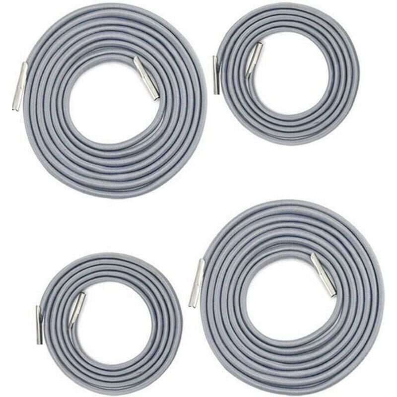 Ulisem - Ersatz-Universal-Elastikseil für Relax-Sessel, Liegestuhl, Zero-Gravity-Klappstuhl, Bungee-Relax-Sessel (2 x 2,2 m + 2 x 1,4 m