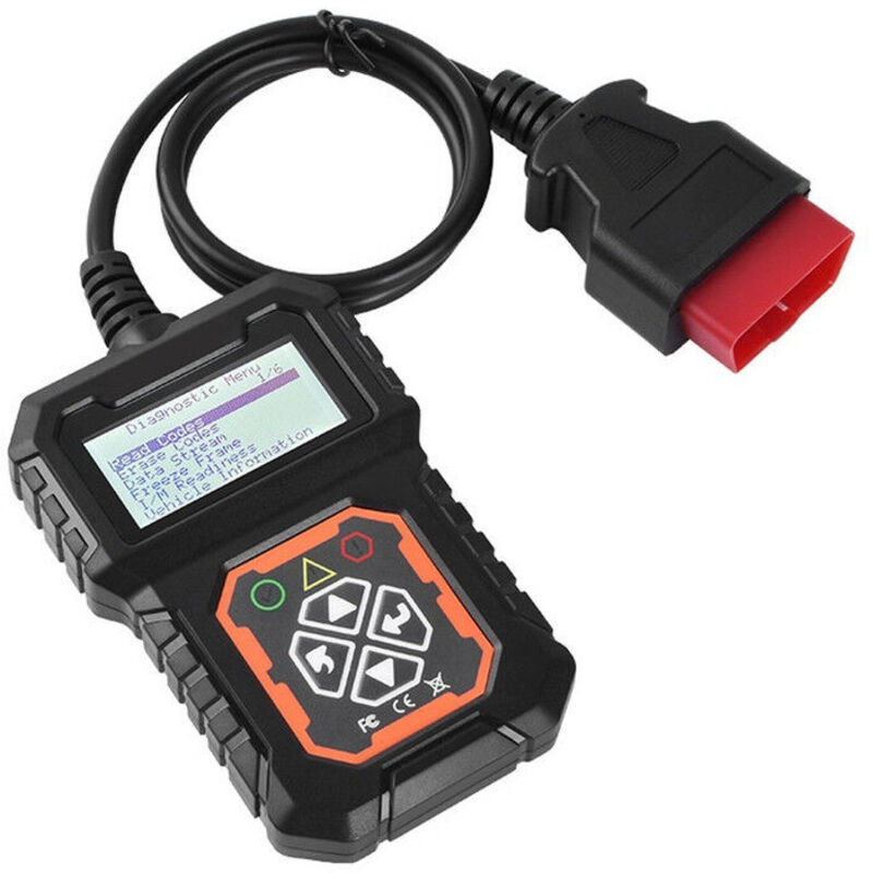 Universelles OBD2-Kfz-Diagnosegerät mit französischer Unterstützung, OBDII-Fehlercodeleser und -löscher, OUYLAF