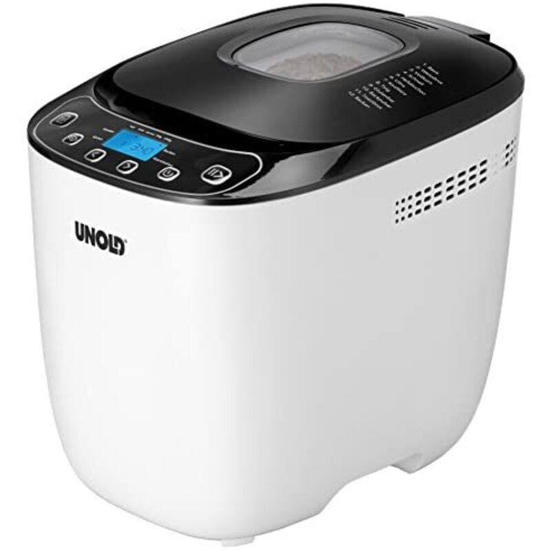 Unold 68010 Backmeister Design Weiss-Schwarz Brotbackautomat