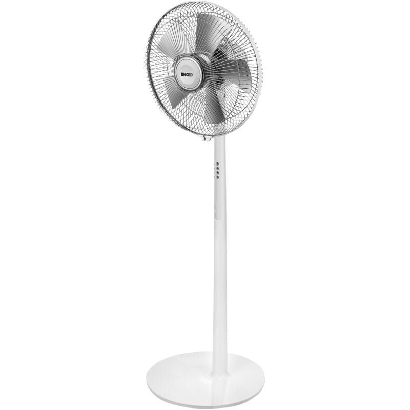 UNOLD Standventilator 86820, Silverline, 50 W, weiß/silber