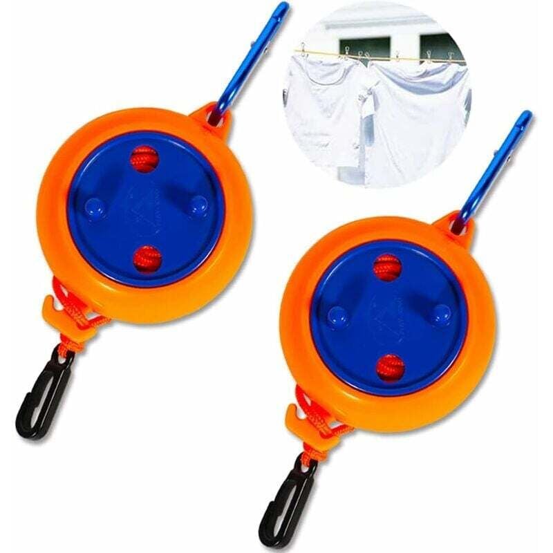 Unsichtbarer Wäscheständer ohne Löcher, 2er-Pack