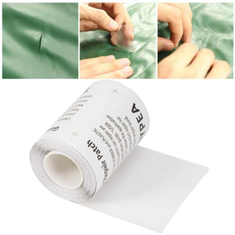 Unsichtbares, wasserdichtes Zeltreparaturband, transparentes Klebeband, strapazierfähiges TPU für beschichtete Zelte/Markisen/Pavillons/Abdeckstoffe