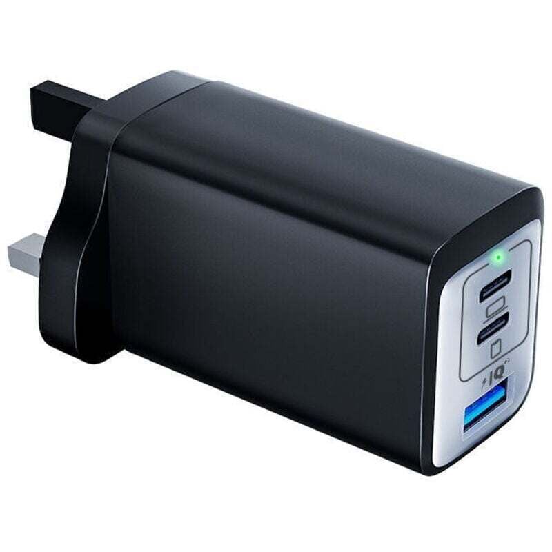 USB C 735 Nano II 65W 3-Port PPS Ladegerät für MacBook Pro Air iPad Pro iPhone 16 16 Plus 16 Pro etc.