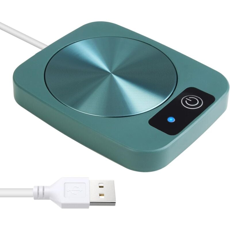 USB-Kaffeebecherwärmer fürs Büro, beheizter Untersetzer bei 45℃ zum Erwärmen von Wasser, Tee, Milch, Cappuccino, für Zuhause, Büro, Geschenk für