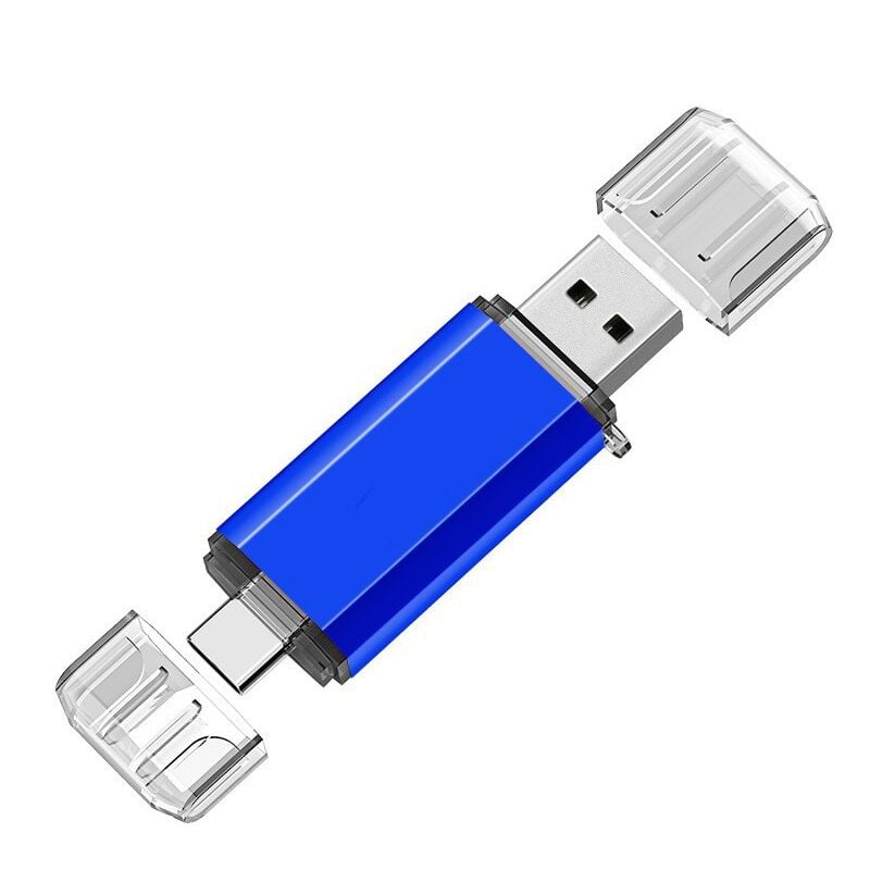 Usb Typ c Go usb 3.0 USB-Stick 128 gb 2-in-1-Speicherstick OTG-Flash-Laufwerk 64 Giga 3.1 U-Disk-Schlüsselanhänger Hochgeschwindigkeitswasserdicht