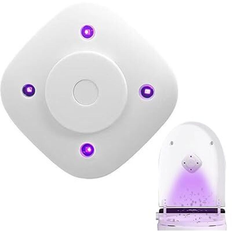 UV-Toilettenreiniger – Elektrischer Aromatherapie-Toilettensterilisator mit UV-Lampe Sicherer Toilettenreiniger für Toilette, Badezimmer, Toilette