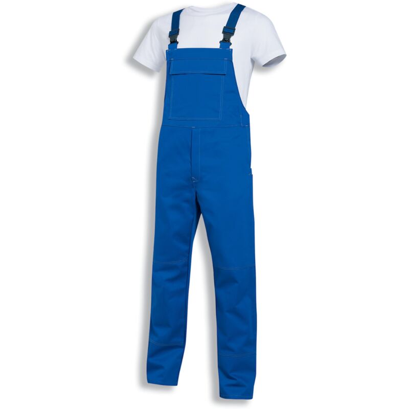 Uvex Banox+ 8884 Schweißer-Arbeitshose - Blaue Latzhose: 54