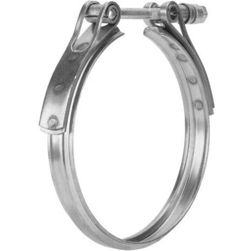 V-Schlauchschelle für Turbolader, 186917, 140–150 mm / 5,5–5,9 Zoll, Ersatz-V-Schlauchschelle für Turbolader-Abgasanlage für Holset HX52 HX55