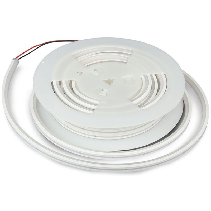 Strip led Neon Flex 13W/m 120 LED/m Rolle 10m 24V Naturweiß IP65 - V-tac