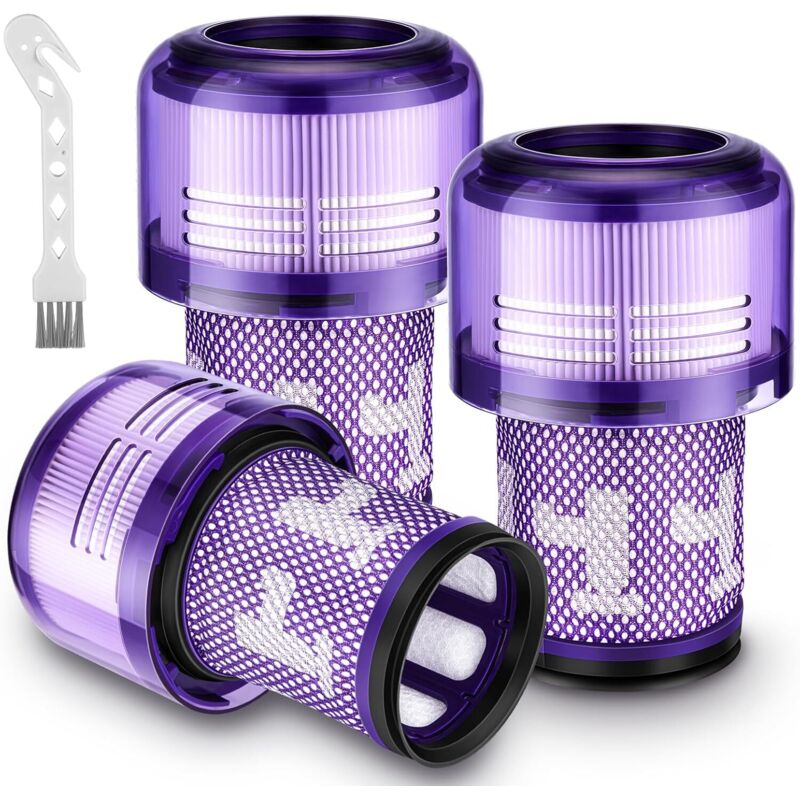 V12-Ersatzfilter für Dyson V12 Detect Slim, Slim+ Akku-Staubsauger und V12 Slim Absolute Staubsauger, SV34, SV35 V12 Staubsauger-Filterersatz