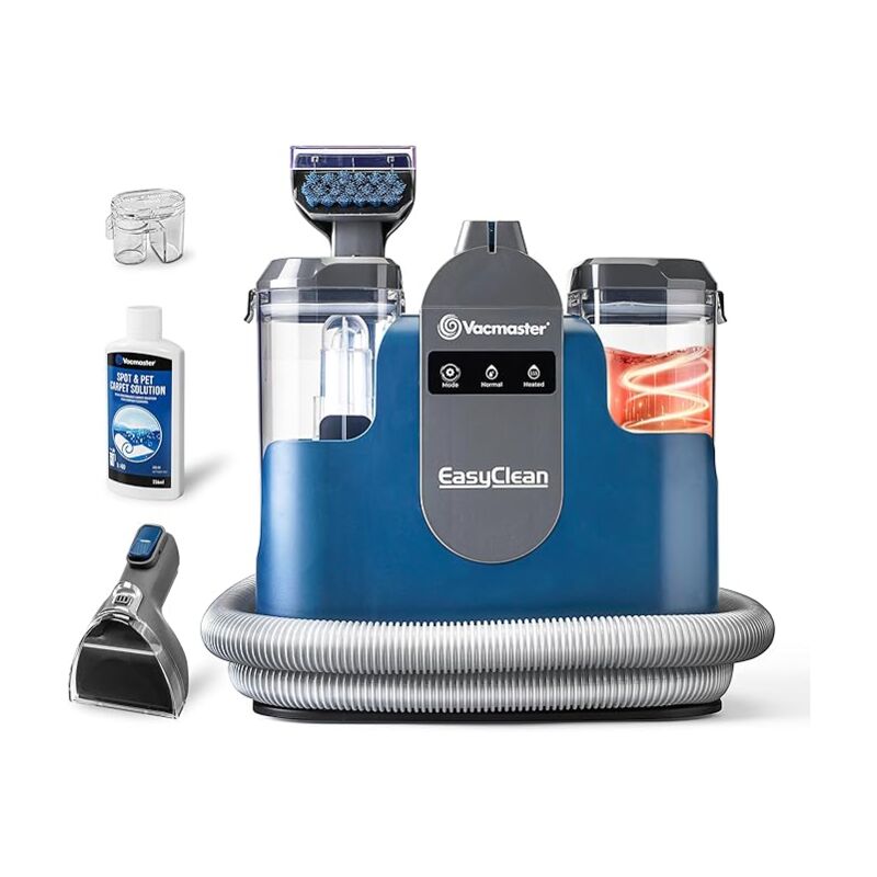 Vacmaster - SCC1201H 500W Erhitzt Waschsauger Teppichreiniger Polsterreiniger Gerät für Teppich Waschsauger für Polster & Auto Flecken Sofa