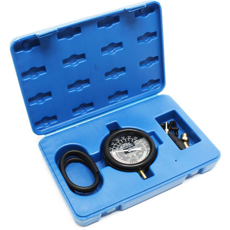 Vakuumpumpe – max. 10 PSI / max. 28' HG – mit 3 1/2'-Manometer – zur Prüfung auf Benzinlecks in Kraftfahrzeugen und Werkstätten