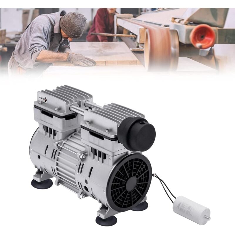 Vakuumpumpe Ölfrei Industrielle Labor Vakuumpumpe 1440 U/min Vakuum Ölfrei Pumpe,Elektrisch mit Kabel