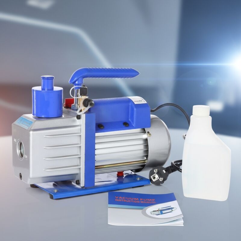 Mucola - Vakuumpumpe Unterdruckpumpe Monteurhilfe 127L/Min Griff Klimatechnik Modellbau Klimaanlagen 2 Stufig Vacuum Handgriff