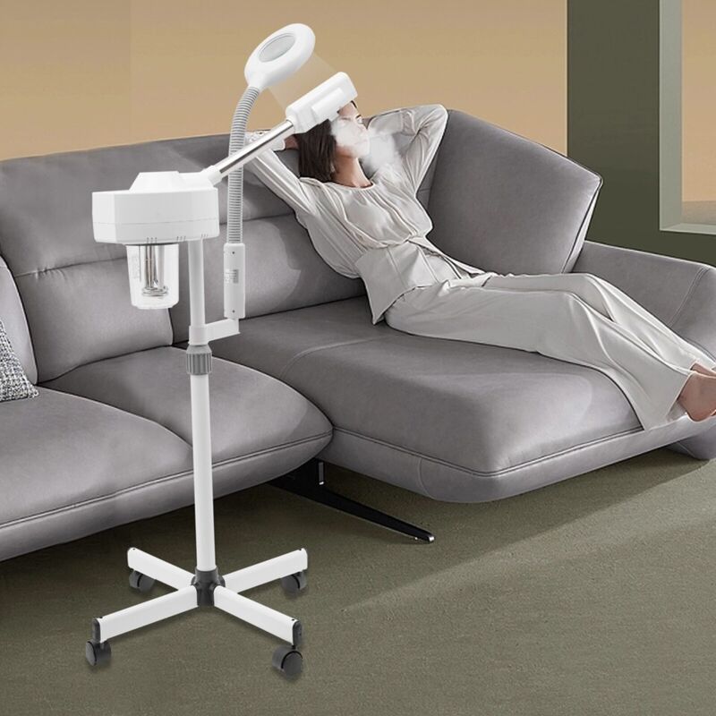 Vaporizer für das Gesicht Vaporizer mit Lupenlampe Dampfgerät für das Gesicht Sauna für das Gesicht