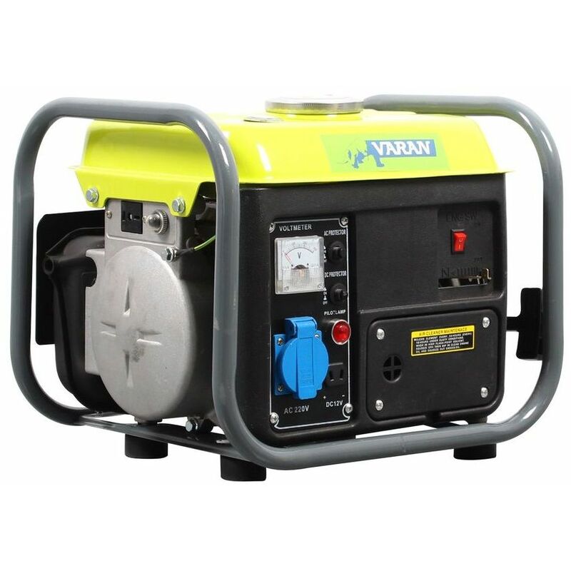 92508-2 750W tragbares Benzin Stromerzeuger, 1 x 230V, 1 x 12V - Varan Motors