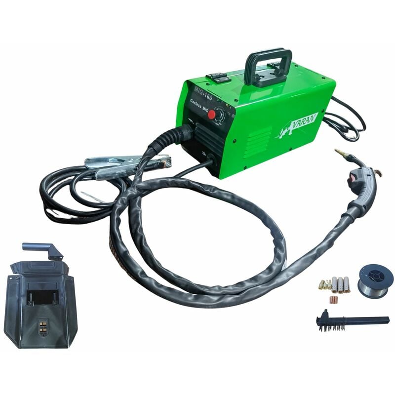 Varan Motors - MIG-160 MIG-Schweißgerät MAG 160A für Fülldraht + Zubehör