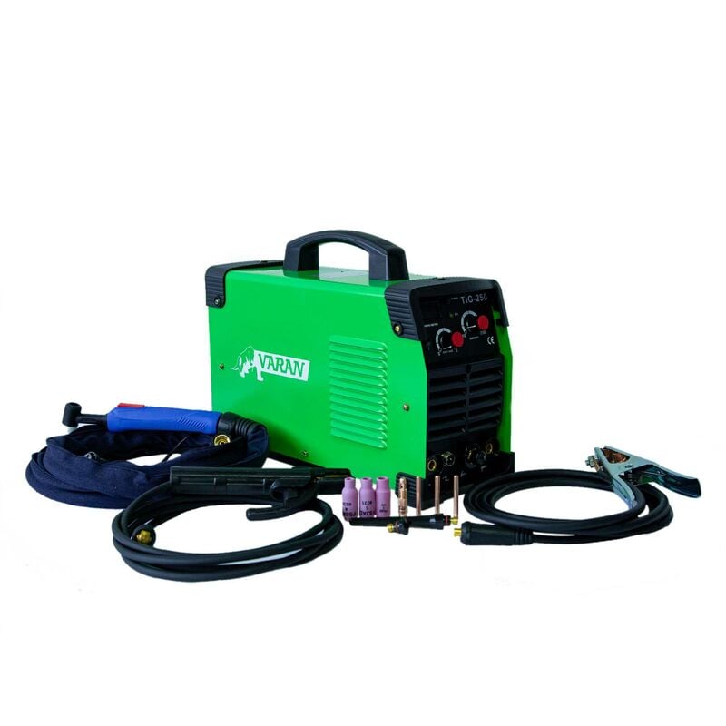 Varan Motors - var-tig250s Schweißgerät WIG, tragbar Inverter + ARC 250 Ampere + Zubehör